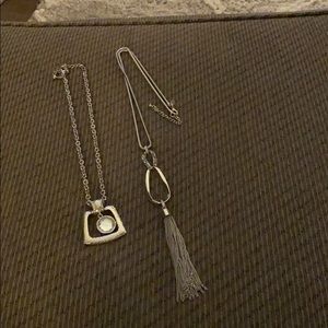 Chicco necklaces. Silver